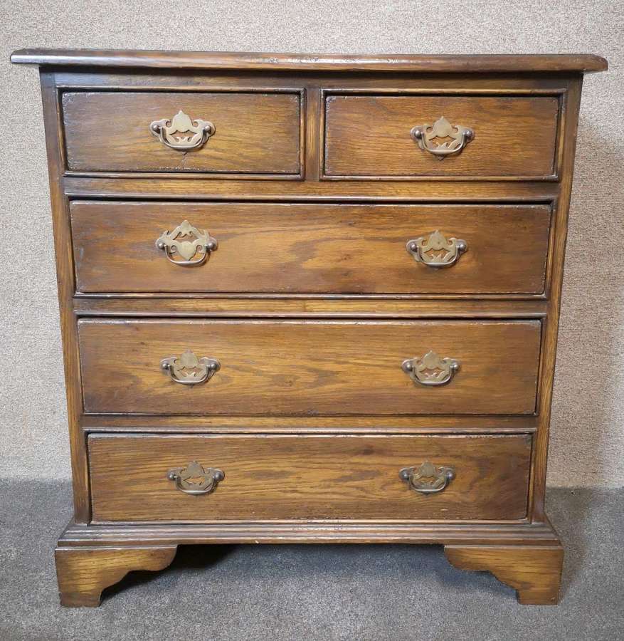 Oak Chest of Drawers Bevan Funnell Reprodux
