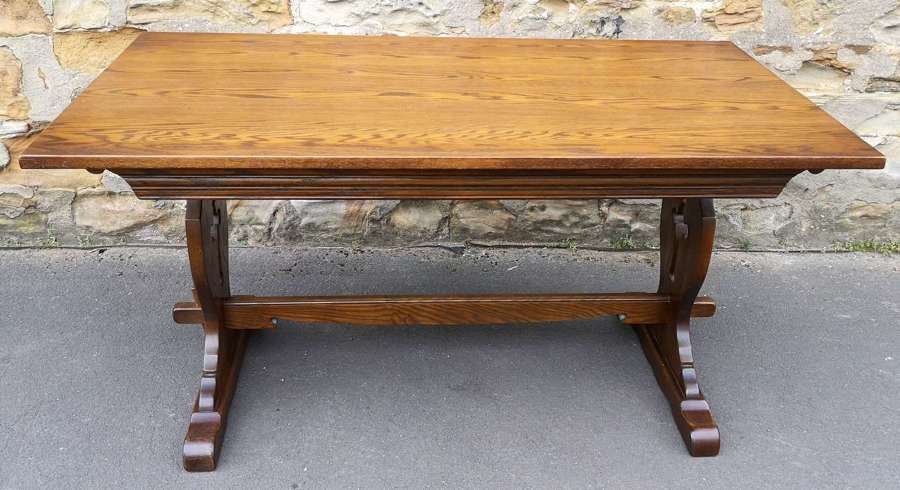 Wood Bros Old Charm Oak Refectory Dining Table