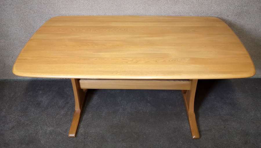 Ercol Refectory Dining Table - Light Finish