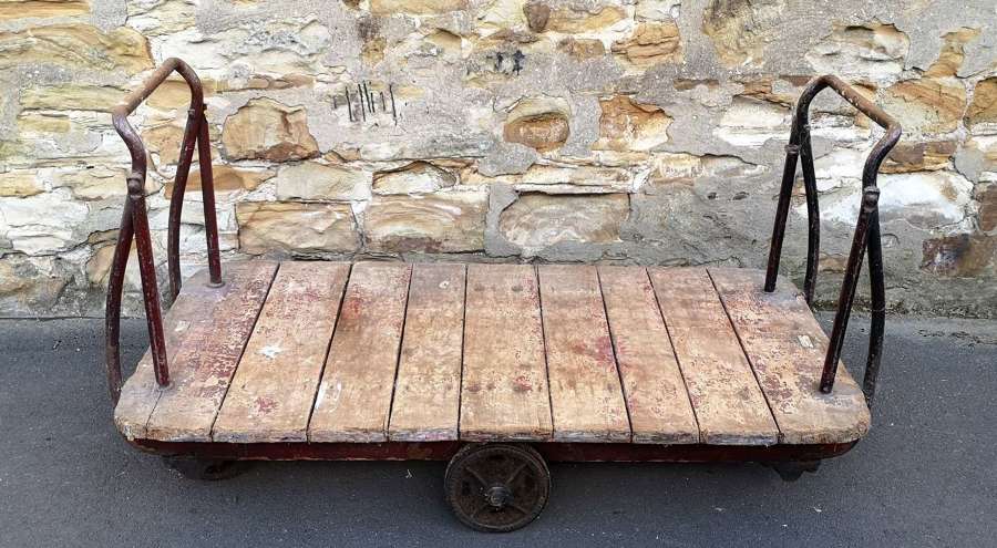 Goodall & Hatton Mill Trolley - Industrial Cart, Made In Yorkshire
