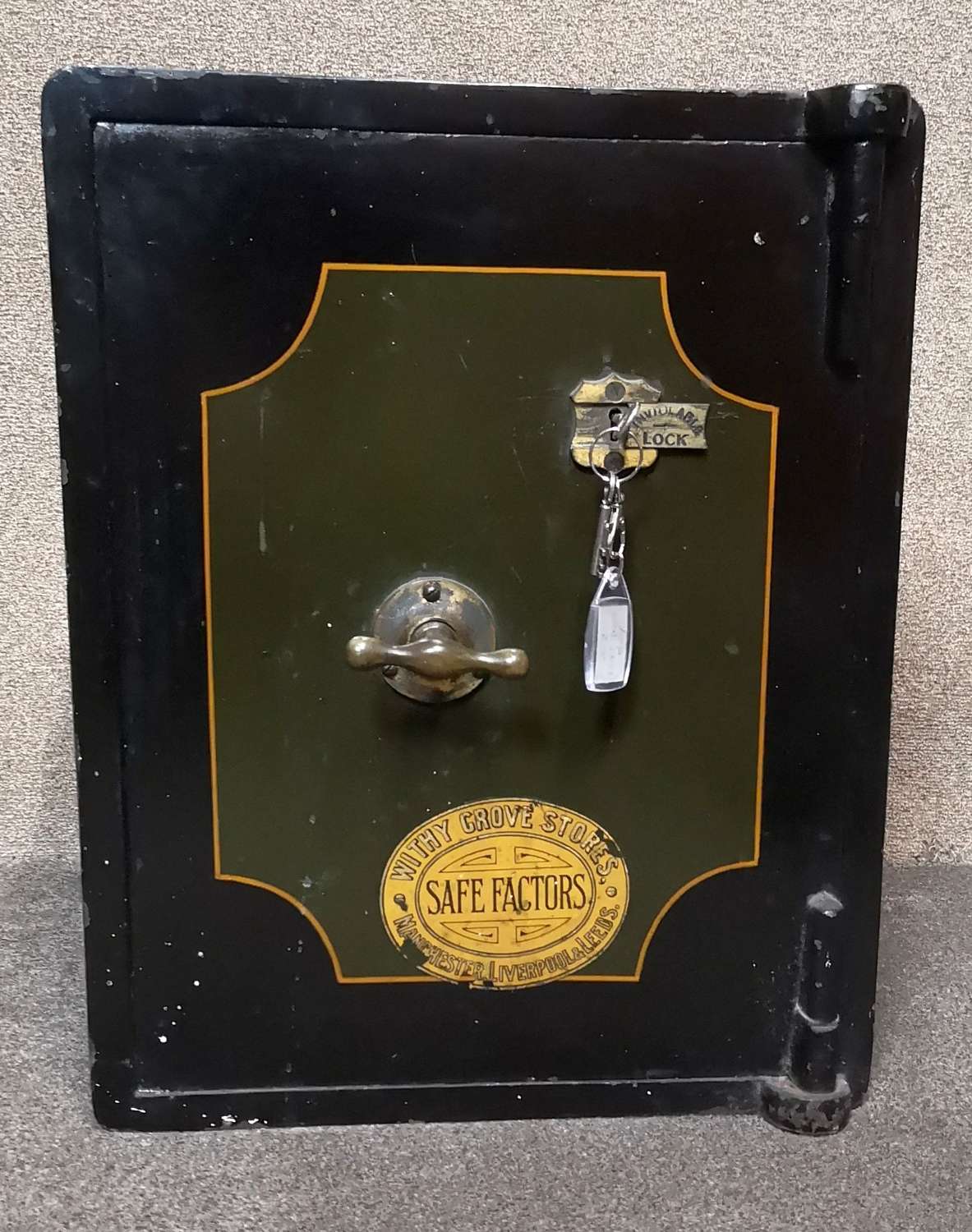 Small Antique Safe With Keys