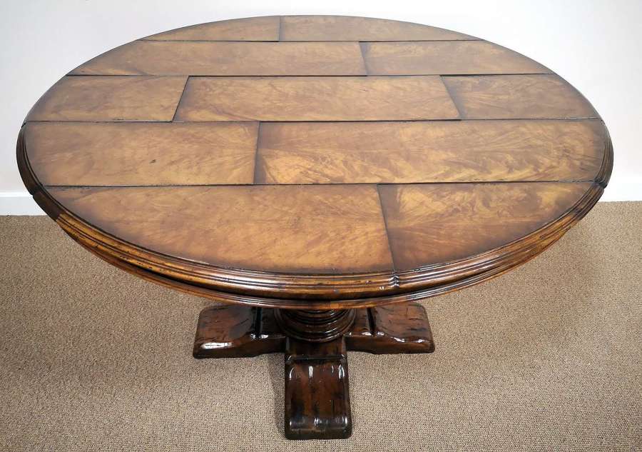Jonathan Charles Chestnut Circular Dining Table / Centre Table