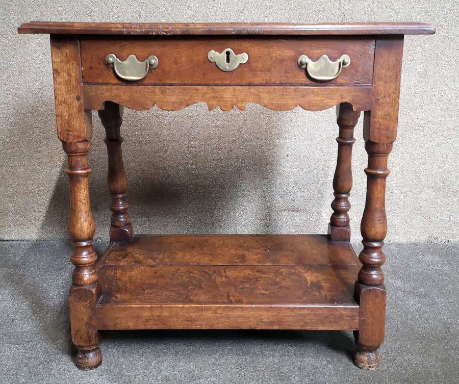 Good Quality Solid Oak Side Table