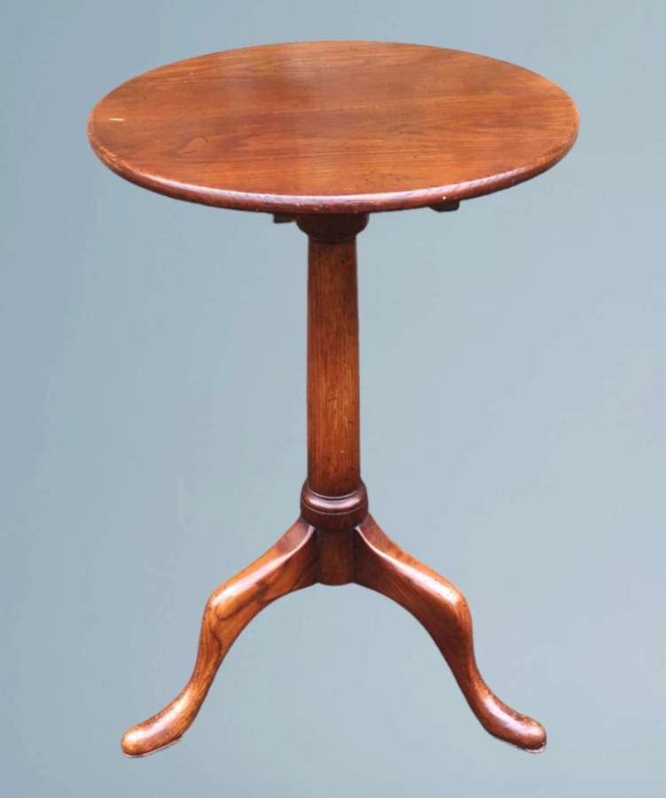 Oak Tripod Table / Oak Wine Table
